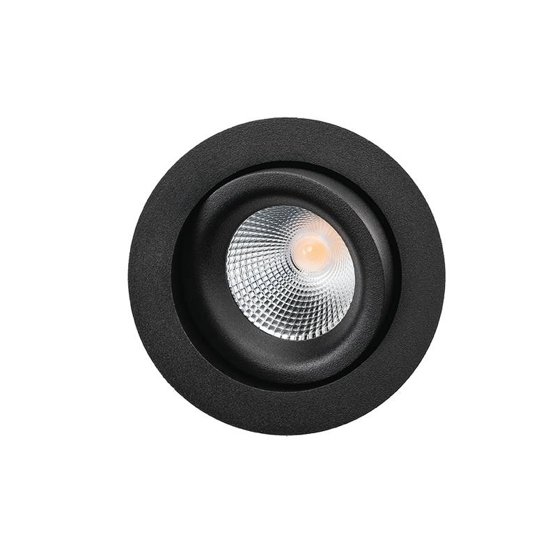 Downlight Junistar Lux Isosafe 7W 2700K, sort