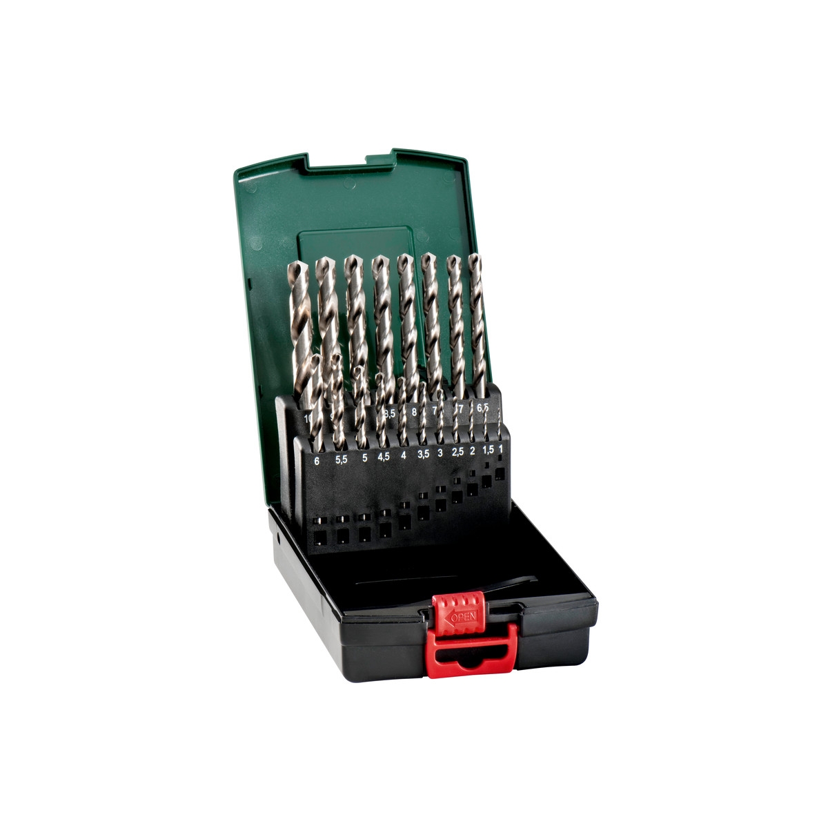 Metabo 627668000 Metal-spiralbor-sæt med 19 dele 1 stk
