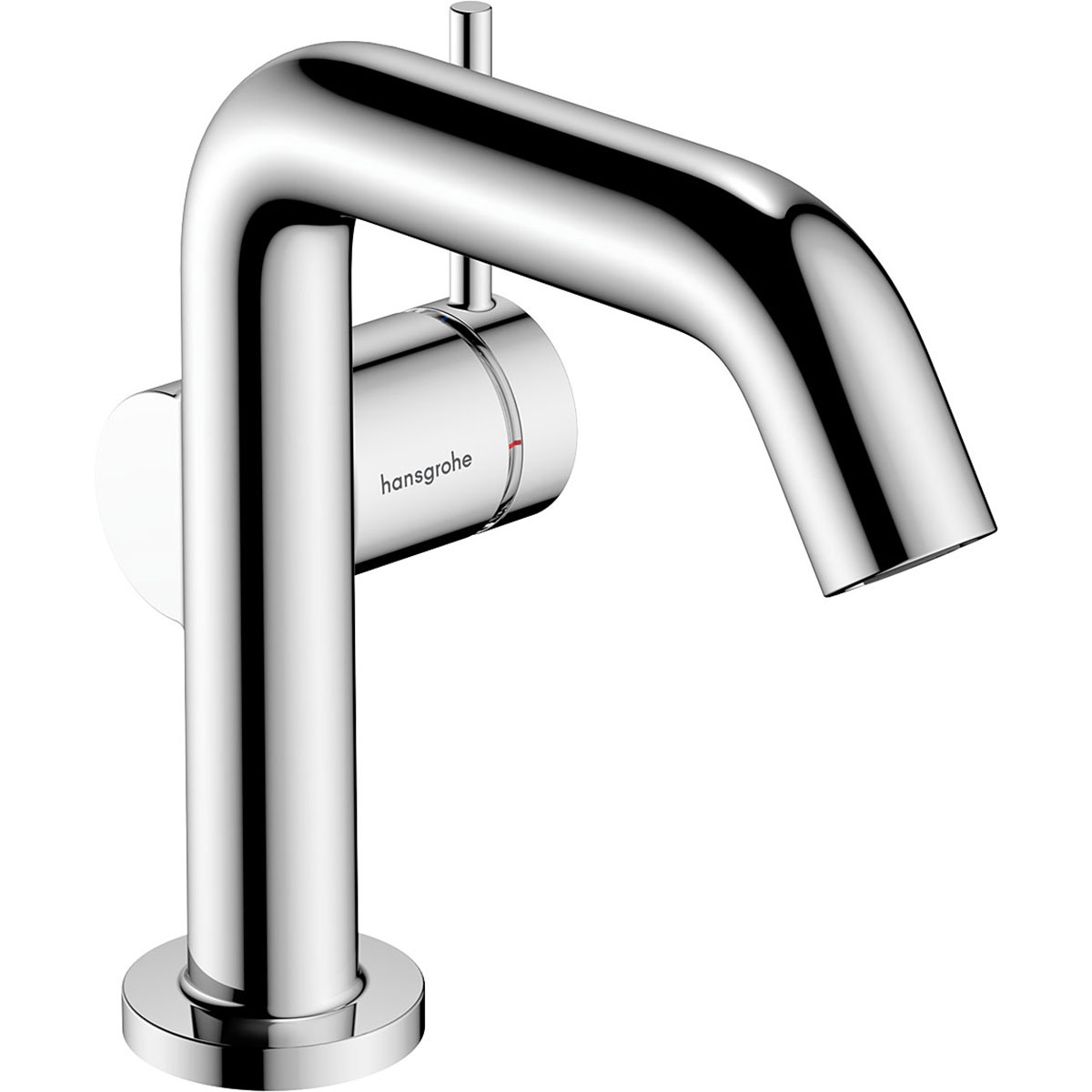 Tecturis S 110 Fint servantbeslag 130mm tut m/push-open, krom