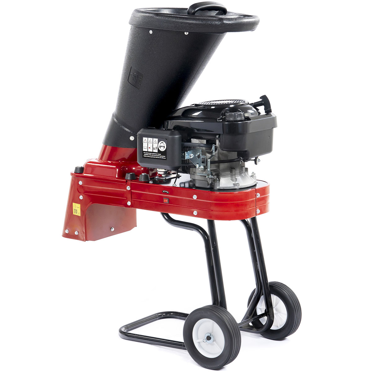 Kompostkvern / flishugger 3,5 hk   Bensindrevet Loncin-motor
