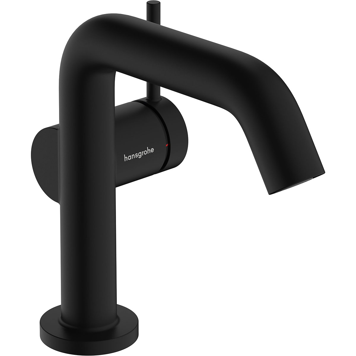 Tecturis S 110 Fint servantbeslag 130mm tut m/push-open, matt sort